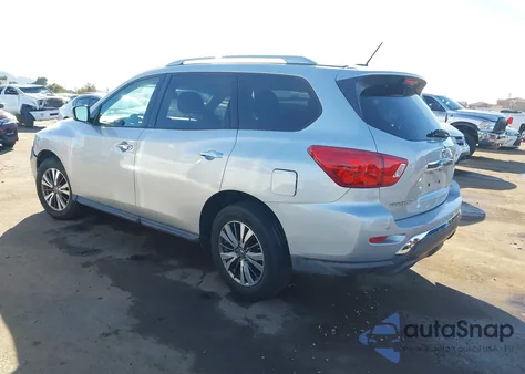 2017 Nissan Pathfinder Sv из США, поврежденный, VIN 5N1DR2MN9HC680155